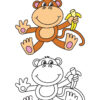 Enjoy Colouring Animals - Thumbnail Image 3