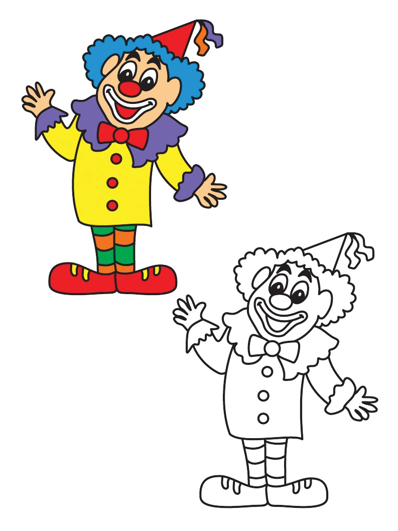 Fun Figure Col9ur In Fun Colouring 3 | Welcome! Wordsmith Publications