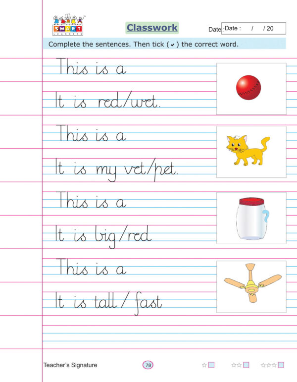 Mrt Script M R Script Practice Book B | Welcome! Wordsmith Publications