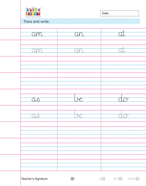 M R Script Practice Book A | Welcome! Wordsmith Publications
